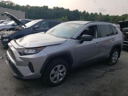Salvage cars for sale from Copart Exeter, RI: 2019 Toyota Rav4 LE