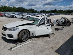 Salvage cars for sale at Apopka, FL auction: 2019 BMW 540 I