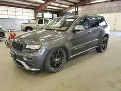 Buy Salvage Cars For Sale now at auction: 2016 Jeep Grand Cherokee Summit