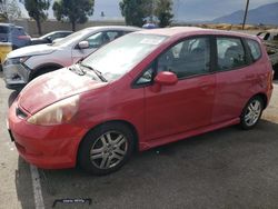 Salvage cars for sale from Copart Rancho Cucamonga, CA: 2008 Honda FIT Sport