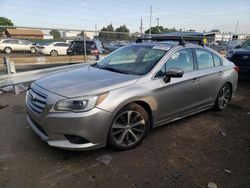 Salvage vehicles for parts for sale at auction: 2016 Subaru Legacy 2.5I Limited