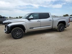 Salvage cars for sale from Copart Bakersfield, CA: 2023 Toyota Tundra Crewmax Platinum