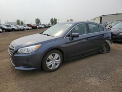 Salvage cars for sale from Copart Rocky View County, AB: 2017 Subaru Legacy 2.5I