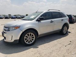Salvage cars for sale from Copart San Antonio, TX: 2012 Ford Edge SE