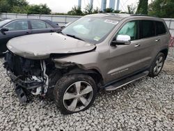 Jeep salvage cars for sale: 2016 Jeep Grand Cherokee Limited