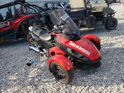 Can-Am salvage cars for sale: 2009 Can-Am Spyder Roadster RS