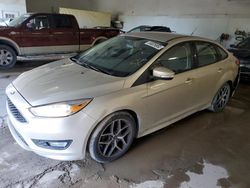 Salvage cars for sale from Copart Davison, MI: 2017 Ford Focus SE