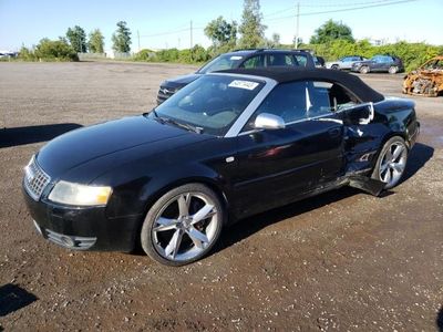 Salvage cars for sale from Copart Montreal Est, QC: 2005 Audi S4 Quattro Cabriolet