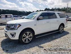 Ford salvage cars for sale: 2021 Ford Expedition Max King Ranch