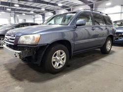 Toyota Vehiculos salvage en venta: 2004 Toyota Highlander