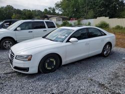 Salvage cars for sale from Copart Fairburn, GA: 2015 Audi A8 Quattro