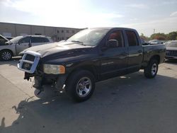 Salvage cars for sale at Wilmer, TX auction: 2004 Dodge RAM 1500 ST