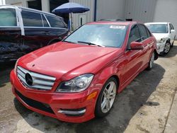 Salvage cars for sale from Copart Rogersville, MO: 2013 Mercedes-Benz C 250