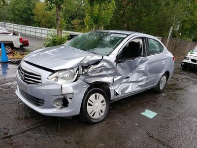 Salvage cars for sale from Copart Portland, OR: 2019 Mitsubishi Mirage G4 ES