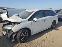 Salvage cars for sale at Kansas City, KS auction: 2019 Honda Odyssey Elite