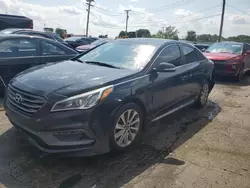 Salvage cars for sale at Dyer, IN auction: 2015 Hyundai Sonata Sport