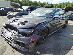 Salvage cars for sale from Copart Exeter, RI: 2016 Audi S7 Prestige