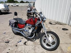 Salvage Motorcycles for sale at auction: 2002 Honda VF750 C