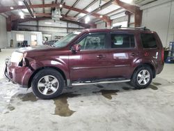 Salvage cars for sale at North Billerica, MA auction: 2009 Honda Pilot EX