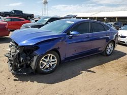 Salvage cars for sale from Copart Phoenix, AZ: 2016 Ford Fusion SE