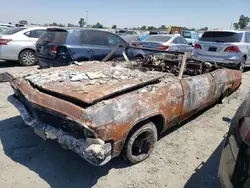 Salvage cars for sale at Sacramento, CA auction: 1965 Chevrolet UK