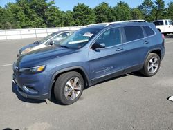 Salvage cars for sale from Copart Brookhaven, NY: 2020 Jeep Cherokee Limited