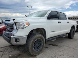 Salvage cars for sale from Copart Littleton, CO: 2016 Toyota Tundra Crewmax SR5