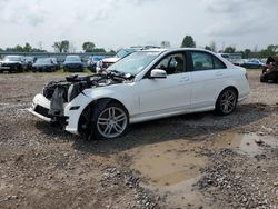 Salvage cars for sale at Central Square, NY auction: 2013 Mercedes-Benz C 300 4matic