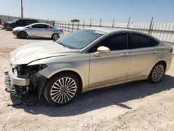 Vehiculos salvage en venta de Copart Andrews, TX: 2017 Ford Fusion SE