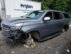 Salvage cars for sale from Copart East Granby, CT: 2022 Chevrolet Suburban C1500 Premier