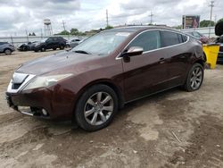 Salvage cars for sale at Chicago Heights, IL auction: 2010 Acura ZDX Technology
