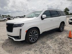 Salvage cars for sale at Houston, TX auction: 2022 Cadillac Escalade Sport