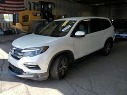 Honda Pilot EX salvage cars for sale: 2016 Honda Pilot EX