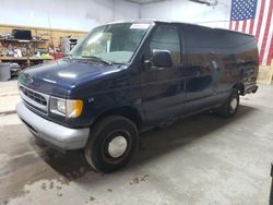 Vehiculos salvage en venta de Copart Kincheloe, MI: 2002 Ford Econoline E250 Van