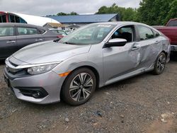 Salvage cars for sale from Copart Assonet, MA: 2017 Honda Civic EX