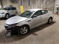 Salvage cars for sale at Chalfont, PA auction: 2015 KIA Optima LX