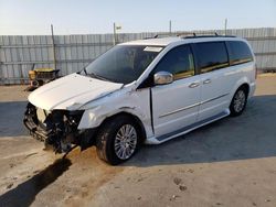 Salvage cars for sale from Copart Antelope, CA: 2015 Chrysler Town & Country Touring L