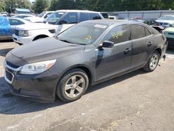 Chevrolet Malibu 1LT salvage cars for sale: 2015 Chevrolet Malibu 1LT