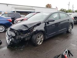 Salvage cars for sale at New Britain, CT auction: 2017 Hyundai Elantra SE