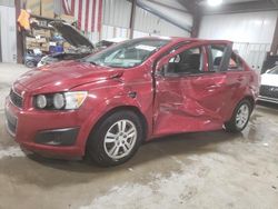 Salvage cars for sale from Copart West Mifflin, PA: 2012 Chevrolet Sonic LS