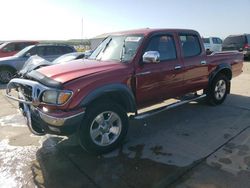 Salvage cars for sale from Copart Grand Prairie, TX: 2003 Toyota Tacoma Double Cab Prerunner