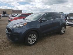 Salvage cars for sale at Kansas City, KS auction: 2017 KIA Sportage LX