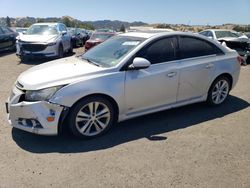 Salvage cars for sale from Copart San Martin, CA: 2012 Chevrolet Cruze LTZ