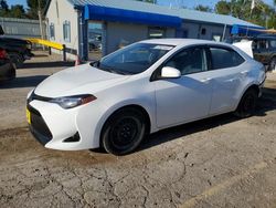 Toyota Corolla salvage cars for sale: 2017 Toyota Corolla L