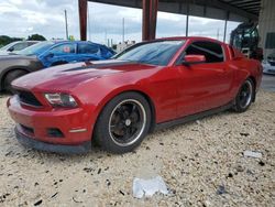 Salvage cars for sale at Homestead, FL auction: 2011 Ford Mustang