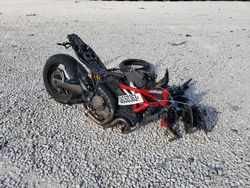 Ducati Monster salvage cars for sale: 2015 Ducati Monster 821