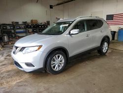 Salvage cars for sale from Copart Portland, MI: 2016 Nissan Rogue S