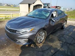 Salvage cars for sale from Copart Woodhaven, MI: 2019 KIA Optima LX