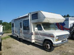 Ford e350 salvage cars for sale: 1990 Ford Econoline E350 Cutaway Van