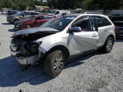 Salvage cars for sale at Fairburn, GA auction: 2012 Ford Edge SEL